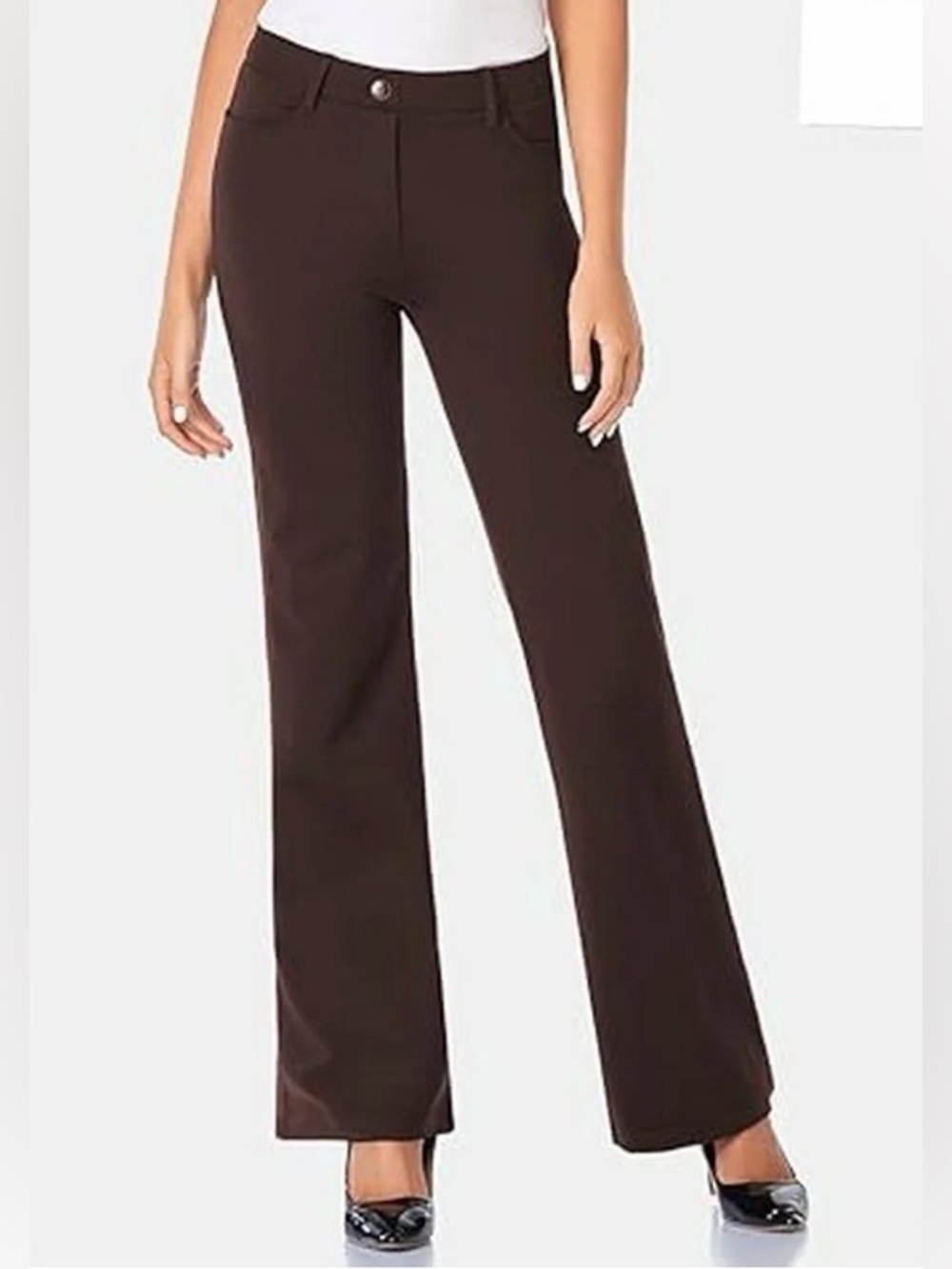 Tapata Women's Stretchy Bootcut Dress Pants Size M NWT